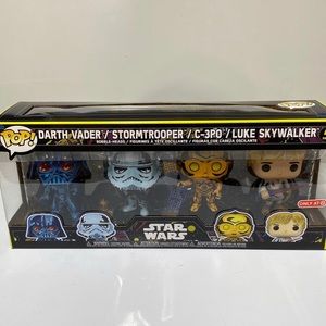 Funko Pop Retro Star Wars 4 pack.